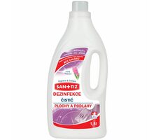 Sanitiz Reinigungsmittel für Oberflächen und Böden - Desinfektion 1,5l - Hyazinthenparfüm