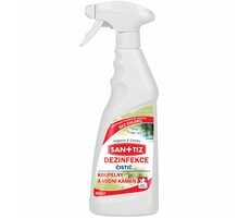 Sanitiz Reinigungsmittel für Badezimmer und Kalk - Desinfektion 500 ml - Dschungelregenparfüm