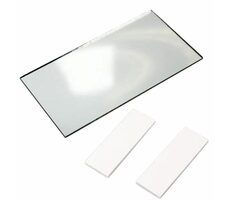 Carpoint Zusätzlicher Kosmetik-/ UP für Sonnenblende 12x7cm - rechteckig / selbstklebend