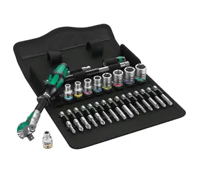Wera Wera 8100 SA 9 Zyklop Speed / Steckschlüsselsatz / 28 Teile