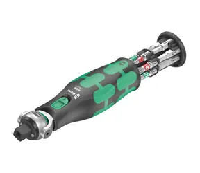 Wera 8009 Zyklop Pocket Imperial Set 1 / Bit-Schraubendreher / 1/4" und 3/8"