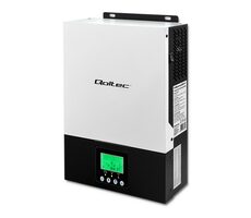 Qoltec 53876 Solarladestation 27V schwarz - weiß / 3KVA / 2,4kW / 80A / LCD-Display