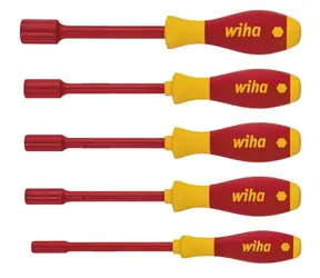Wiha 29466 Schraubendreher-Set SoftFinish electric / 5 Schraubendreher