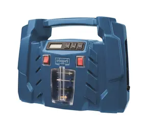 Scheppach Air Force 5 / Tragbarer Kompressor / 230V & 12V / 36,5 lm / Druck 8 bar / 4 Düsen