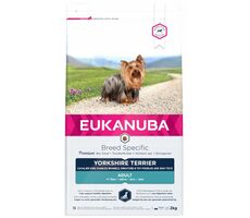 Eukanuba Yorkshire Terrier 2 kg / Pellets für Hunde / für ausgewachsene Yorkshire Terrier