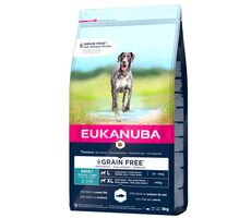 Eukanuba Dog Adult Large & Giant Grain Free 12 kg / Granulat für Hunde / für erwachsene große Rassen