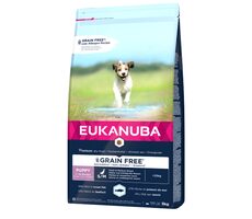 Eukanuba Puppy&Junior Small&Medium - Meeresfisch 3 kg / Granulat für Hunde / für Welpen kleiner und mittlerer Rassen