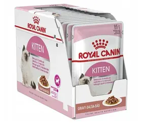 Royal Canin FHN Kitten Instinctive in Sauce Adult 12 x 85 g / Beutel für Katzen