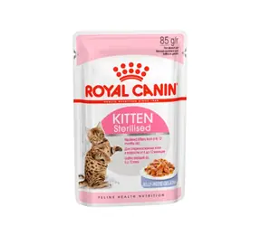 Royal Canin FHN Kitten sterilisiert in Gelee 12 x 85 g / Beutel für Katzen