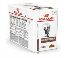 Royal Canin VD Gastrointestinal 12 x 85 g / Beutel für Katzen / gesunde Verdauung und Darmpassage