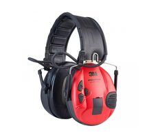 3M Peltor SportTac / Muschelgehörschutz gegen Impulsgeräusche 26 dB / schwarz-rot