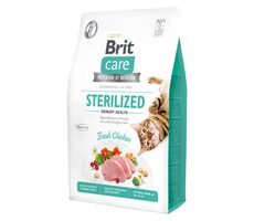 Brit Care Cat Grain-Free Sterilised Urinary Health 2 kg / Alleinfuttermittel für ausgewachsene und sterilisierte Katzen 