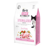 Brit Care Cat Grain-Free Sterilised Urinary Health 400 g / Alleinfuttermittel für ausgewachsene und sterilisierte Katzen 