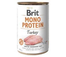 Brit Mono Protein Truthahn 400 g / Dose für Hunde / 100 % reines Truthahnprotein