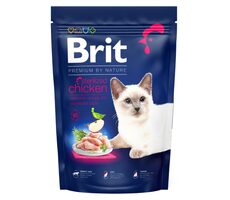 Brit Premium by Nature Cat. Sterilisiertes Huhn 1,5 kg / Komplettes Premiumfutter für Katzen / kastrierte Katzen
