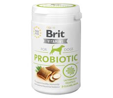 Brit Vitamins Probiotic 150 g / Kauvitamine / für Hunde mit Verdauungsproblemen oder Hunde, die Antibiotika einnehmen