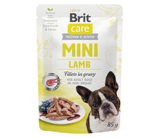 Brit Care Mini-Lammfilets in Soße 85 g / Beutel für Hunde