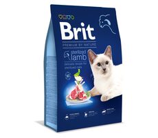 Brit Premium by Nature Cat. Sensitive Lamm 1,5 kg / Komplettes Premiumfutter für Katzen / bei empfindlicher Verdauung