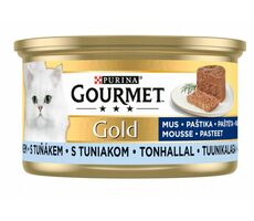 PURINA GOURMET GOLD Pastete mit Thunfisch 85 g / Dosenfutter für Katzen