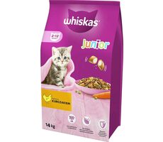 Whiskas Junior Pellets mit Huhn 14 kg / für Kätzchen