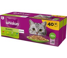 Whiskas Adult Mix Selection in Gelee 40 x 85 g / Beutel für Katzen
