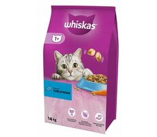 Whiskas Dry mit Thunfisch 14 kg / für ausgewachsene Katzen / Nachverkauf