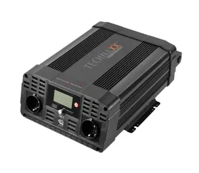 Technaxx TE22 Spannungswandler / 2000W / Eingang 12V DC / 2x 230V / 2x USB / reiner Sinus