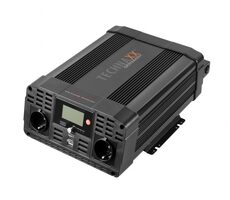 Technaxx TE23 Spannungswandler / 3000W / Eingang 12V DC / 2x 230V / 2x USB 