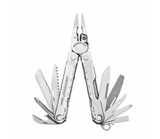 Leatherman Rebar Multitool mit Nylonetui Silber / Multitool / 17 Werkzeuge / 189g