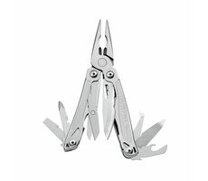 Leatherman Multitool Wingman mit Nylonetui silber / Multitool / 14 Werkzeuge / 198 g
