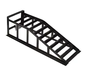 Aroso Auffahrrampe groß 1 Stück - Tragkraft 1000 kg / Länge 950 mm / Höhe 270 mm / Schwarz