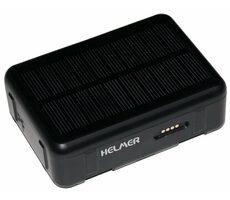 HELMER LK 515 schwarz / GPS-Ortungsgerät für Nutztiere / Solarladung / SIM / IP67