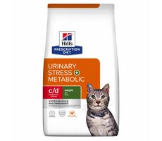 Hill&#39;s PD Feline Urinary Stress + Metabolic c/d 1,5 kg / Granulat für Katzen / Harnwegspflege