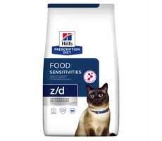 Hill&#39;s PD Feline Food Sensitivities z/d 3 kg / Granulat für Katzen / Intoleranz