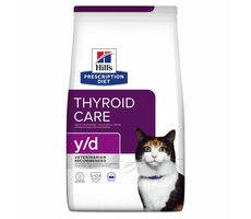 Hill&#39;s PD Feline Schilddrüsenpflege y/d 1,5 kg / Granulat für Katzen / Schilddrüse