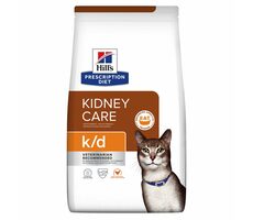 Hill&#39;s PD Feline k/d Kidney Care 3 kg / Granulat für Katzen / mit Huhn / Nieren