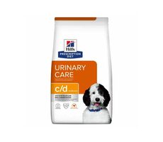 Hill&#39;s PD Urinary Care Canine c/d Multicare 4 kg / Trockenfutter für Hunde / Reduzierung des Wiederauftretens von Struvitsteinen
