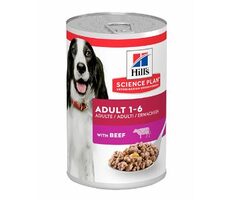 Hill&#39;s Science Plan Canine Adult Beef 370 g / Dose für Hunde / mit Rindfleisch / für Erwachsene 1-6 Jahre