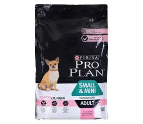 PURINA Pro Plan Small&Mini Sensitive Skin 7kg / für erwachsene Hunde / kleine Rassen / empfindliche Haut