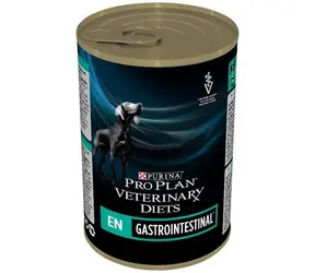 PURINA Pro Plan Veterinary Diets EN Gastrointestinal 400 g / Dose für Hunde / Bauchspeicheldrüsen- und Lebererkrankungen