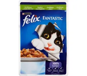PURINA Felix Fantastic Rabbit 85 g / Beutel für Katzen / mit Kaninchenfleisch