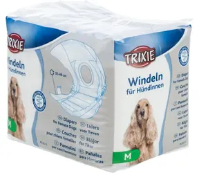 TRIXIE 23633 Papierwindeln M 12 Stk