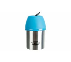 TRIXIE 24605 Metallflasche mit Kunststoffschale 300 ml