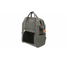 TRIXIE 28840 Rucksack Ava grau / 32 x 42 x 22 cm / max. 10 kg