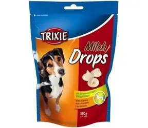 TRIXIE 31624 Drops Milch mit Vitaminen für Hunde 350g
