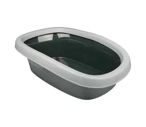 TRIXIE 40121 Katzentoilette CARLO 2 grau / 38x17x58cm
