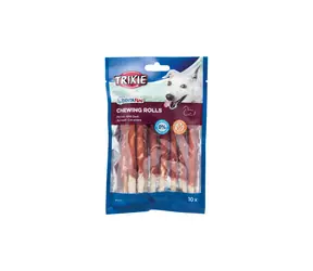 TRIXIE 31371 DENTAfun Stick gebunden mit Entenfleisch 10 Stück / 12 cm / 80 g