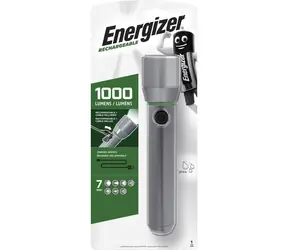 Energizer Metal Vision Ultra HD 1000lm / LED-Taschenlampe / Nachleuchten: bis zu 200m / Akku