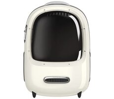 PetKit Breezy2 SMART Cat Carrier weiß / Rucksack für Haustiere / 13x12x18 cm