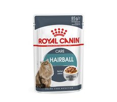 Royal Canin Hairball Care Nassfutter für Katzen, Brocken in Soße, 12 x 85 g / Beutel für Katzen / Ausscheidung von Haarbüscheln